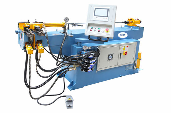 Manuel CNC Boru Bükme Makinesi 3D NC Ağır Hizmet Tipi Kare Boru Bükücü 7.5KW