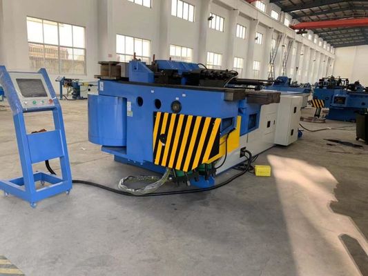 Manuel CNC Boru Bükme Makinesi 3D NC Ağır Hizmet Tipi Kare Boru Bükücü 7.5KW