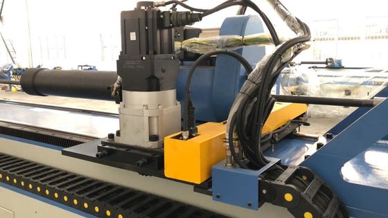 Manuel CNC Boru Bükme Makinesi 3D NC Ağır Hizmet Tipi Kare Boru Bükücü 7.5KW