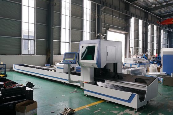 10KW Kare Boru Profil Kesme Makinası 360mm 6000mm