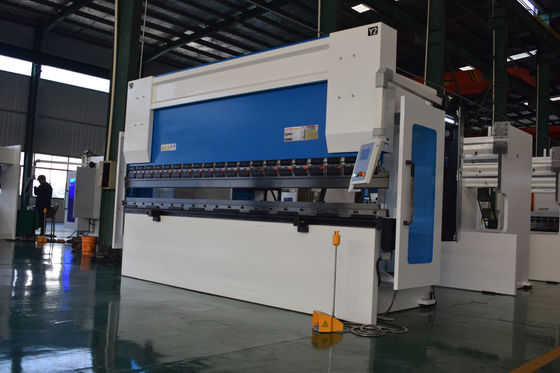 8 Eksen CNC Hidrolik Abkant 110 Ton 3200mm Delem DA66T Y1 Y2 X1 X2 R1 R2 Z1 Z2 Eksenli