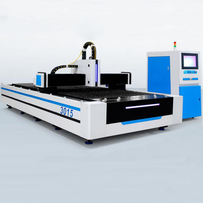 Alüminyum CNC Fiber Lazer Kesim Makinesi 10mm Metal Şekil IPG Raycus