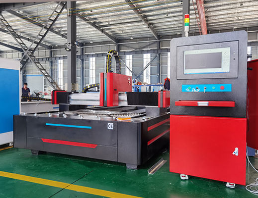 1000W CNC Fiber Lazer Kesim Makinesi 10 Mm Sac Lazer Kesici 4000x2000mm