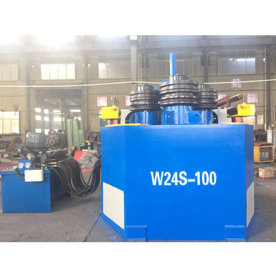 W24s-45 Sac Yatay H Kiriş Bükme Makinesi Hidrolik YX Profil 460mm