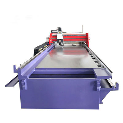 Dolap Kapıları İçin Çift Tahrikli Otomatik CNC V Oluk Kesme Makinesi 1250mm 70m / Min