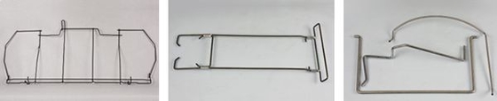 Boy Kesme Zigzag Yay Yapma Makinesi 3.8mm Tel Bükme Makinesi