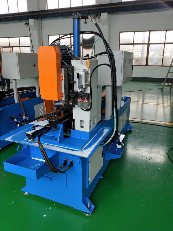 Açı 45 Pnömatik Boru Bükme Makinesi 1000mm Dairesel Bakır Boru Kesme Makinesi 1.0kw